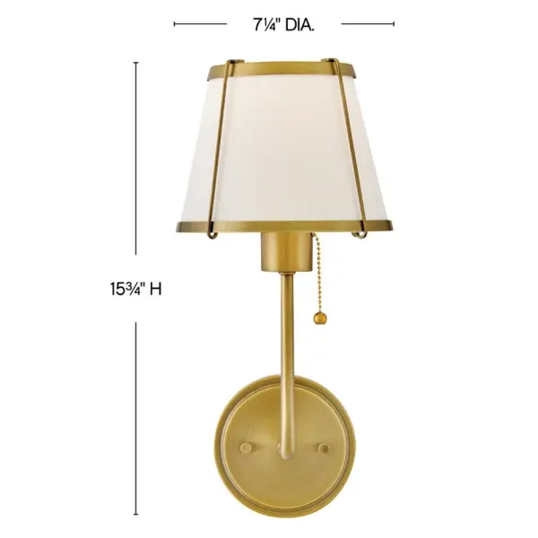 An effortless blend of classic style elements, Clarke’s transitional design is fresh and elegant. Its captivating metal or linen shade and contrasting frame lend architectural beauty to any space with a selection of sophisticated finishes to complement any décor aesthetic. - alternate view