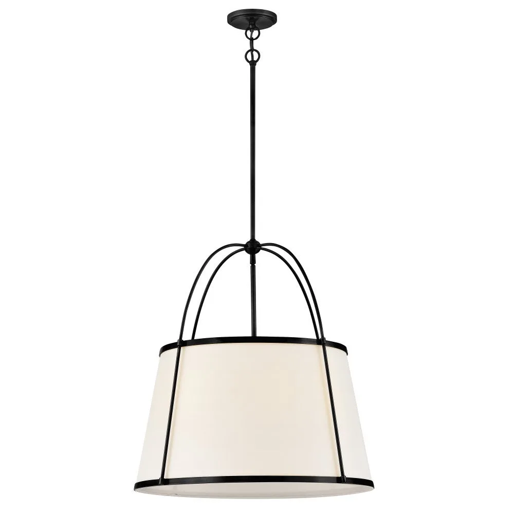 Clarke LED Chandelier in Black