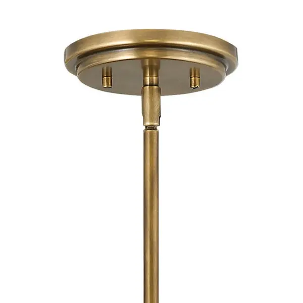 Nautique LED Pendant in Heritage Brass - Image 4