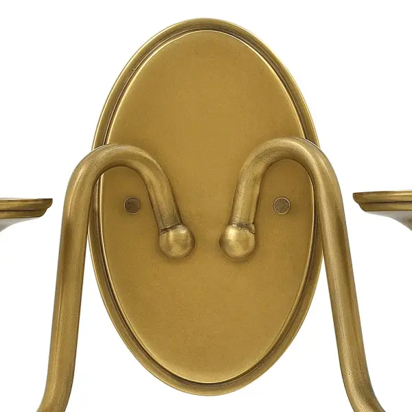 Eleanor LED Wall Sconce in Heritage Brass - Image 5