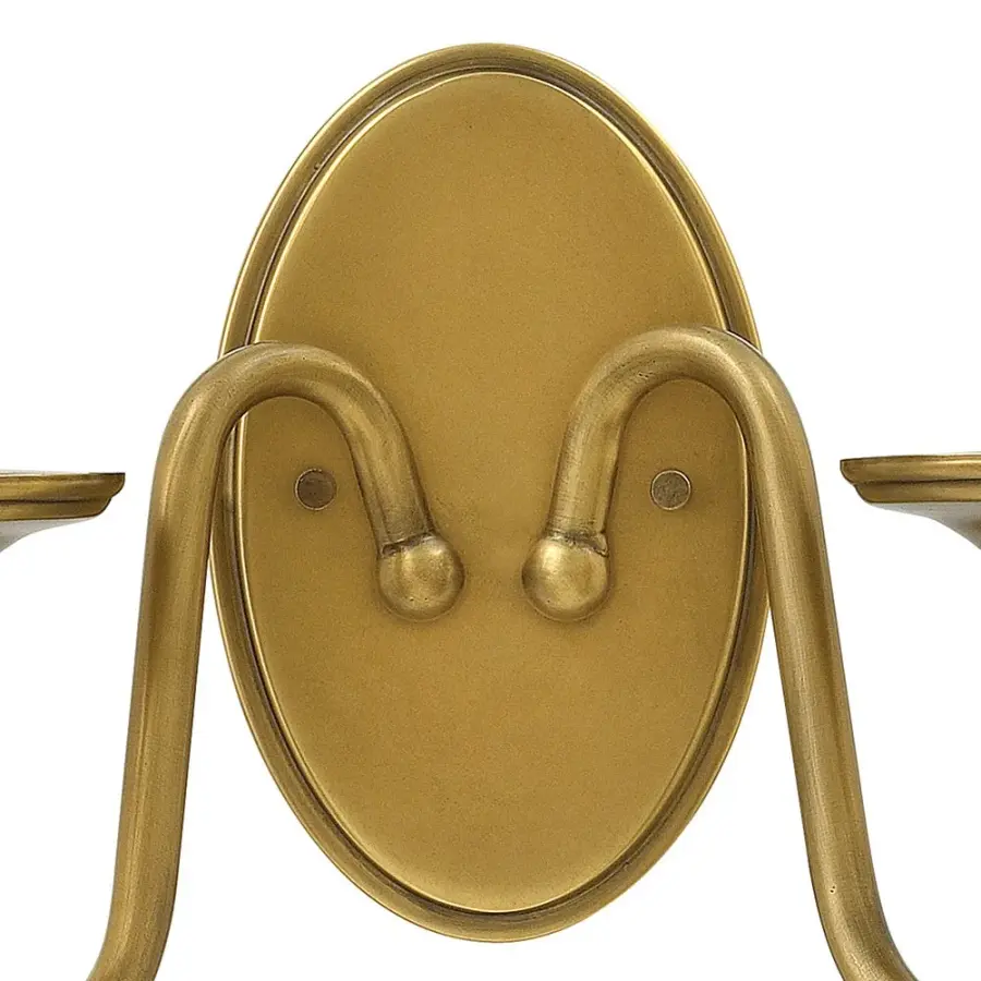 Eleanor LED Wall Sconce in Heritage Brass - Image 5