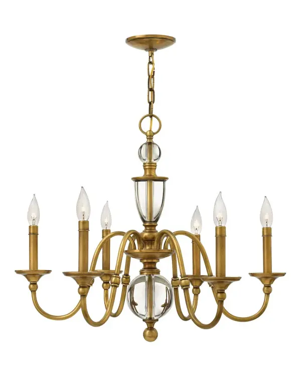 Medium Single Tier Chandelier