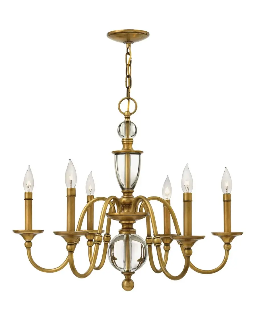 Medium Single Tier Chandelier