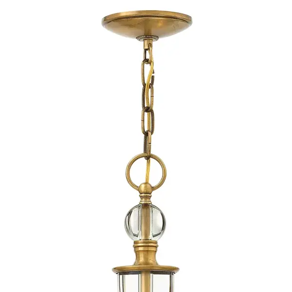 Eleanor LED Chandelier in Heritage Brass - Image 6