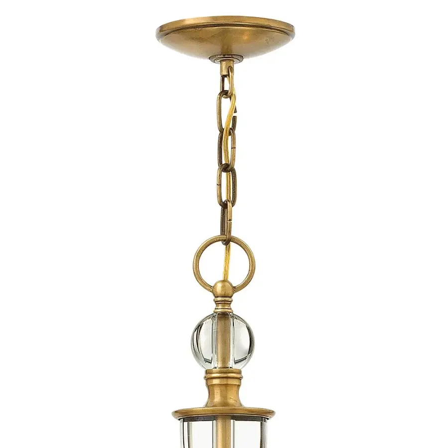 Eleanor LED Chandelier in Heritage Brass - Image 6