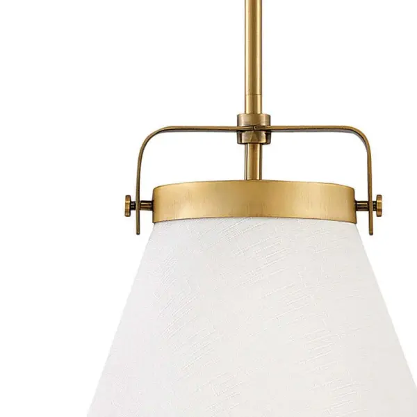 Lexi LED Pendant in Lacquered Brass - Image 3