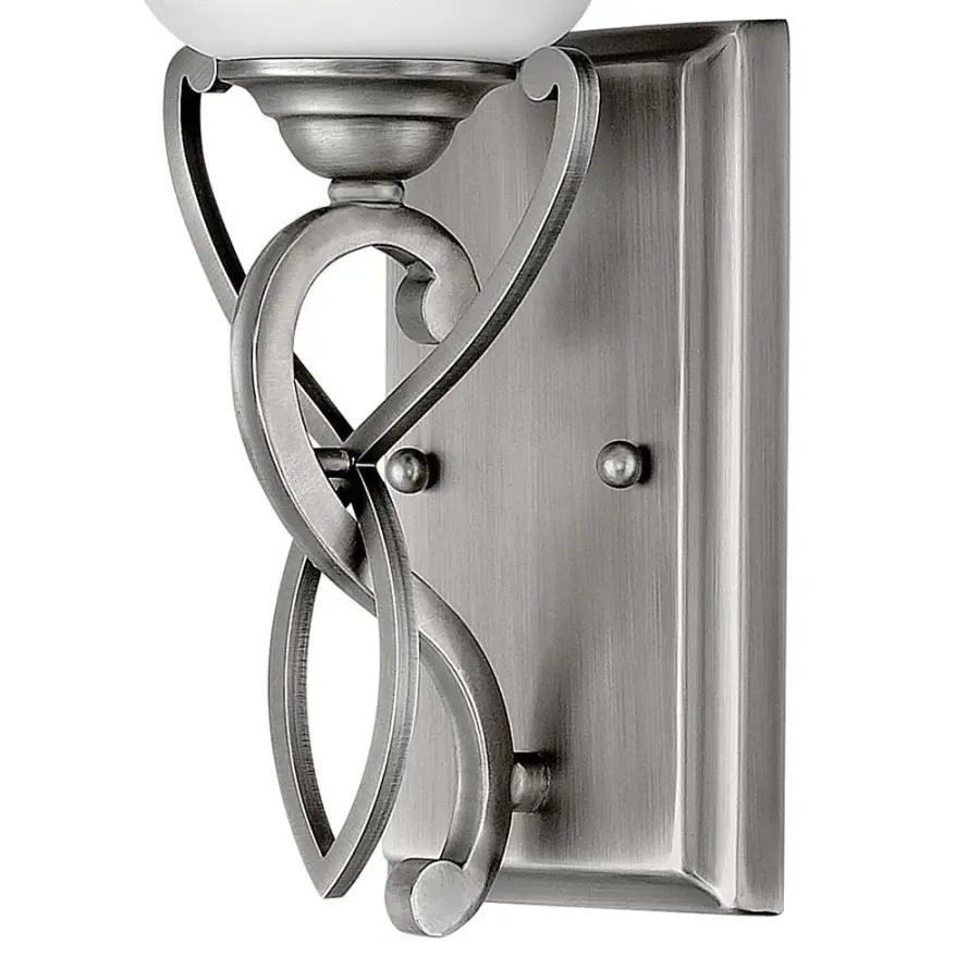 Brooke LED Vanity Light in Antique Nickel - Image 3