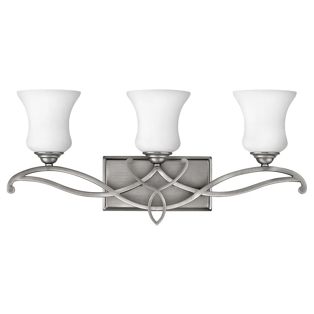 Brooke LED Vanity Light in Antique Nickel