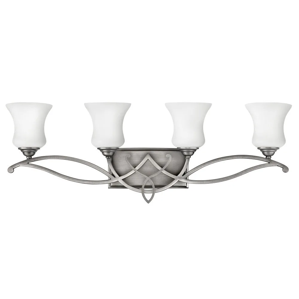 Brooke LED Vanity Light in Antique Nickel