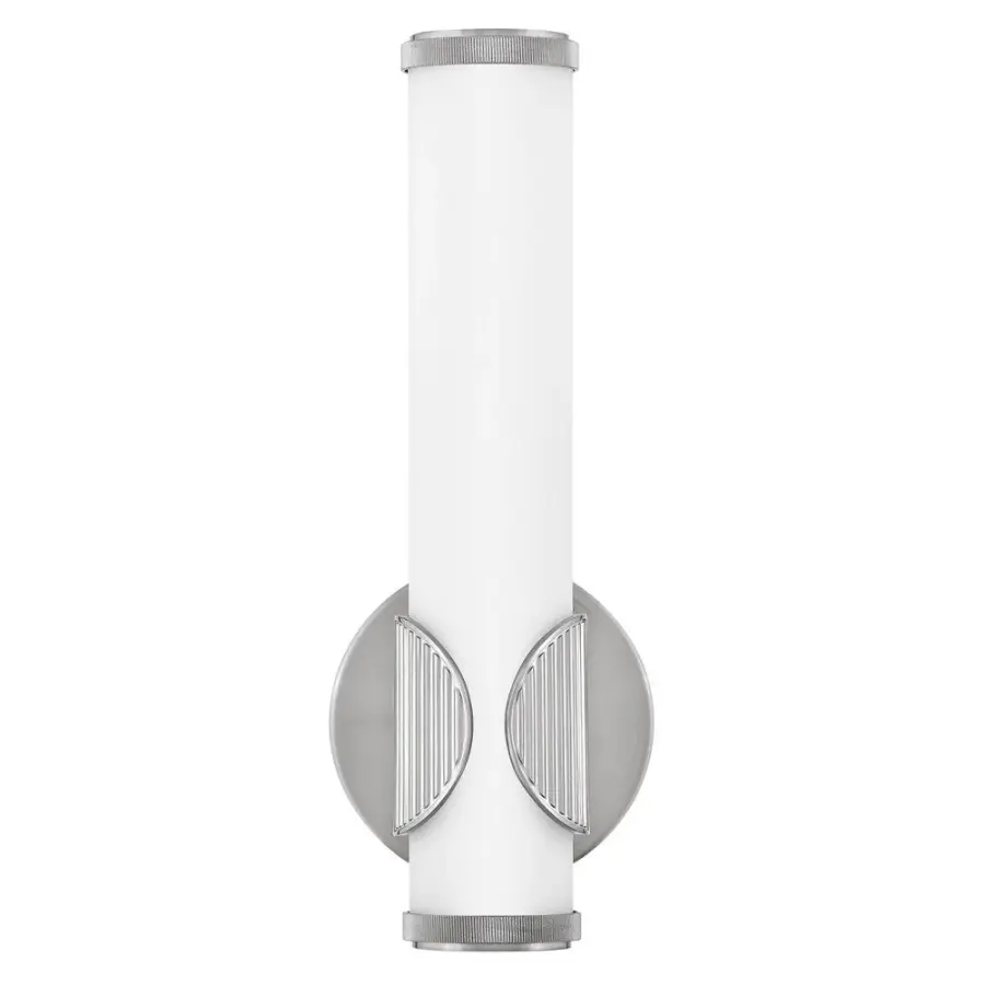 Femi LED Wall Sconce in Brushed Nickel - Image 4