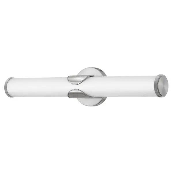 Femi LED Vanity Light in Brushed Nickel - Image 4
