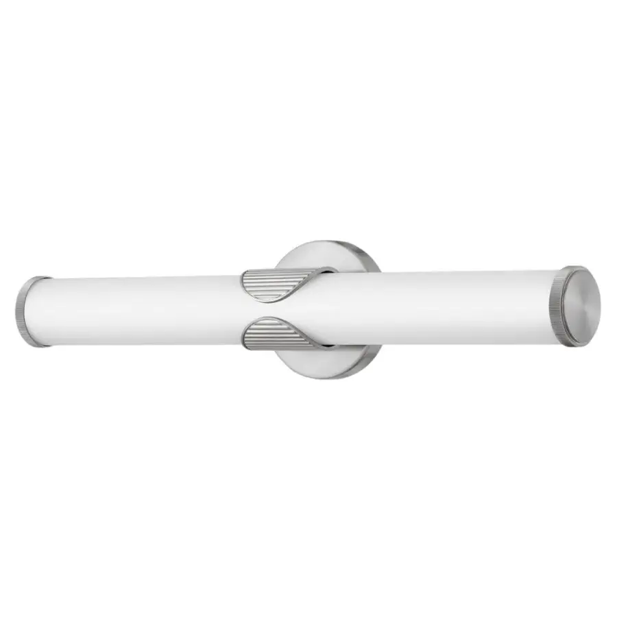 Femi LED Vanity Light in Brushed Nickel - Image 4
