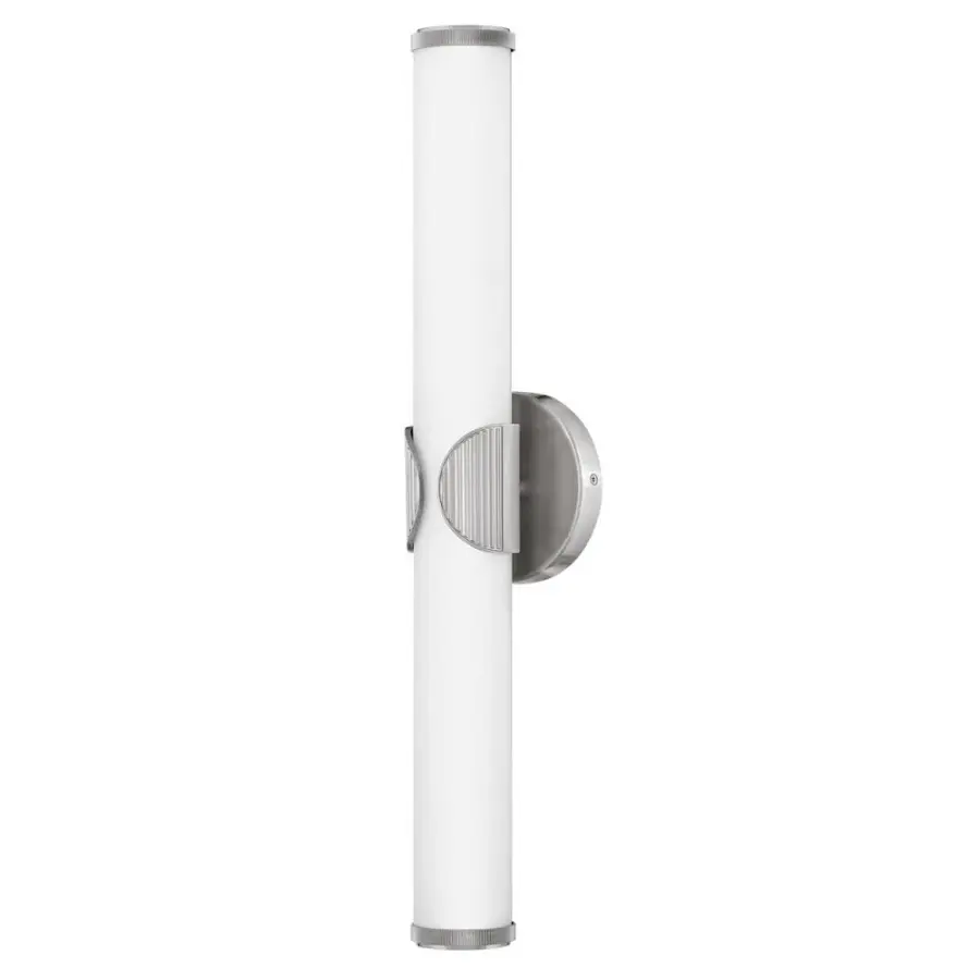 Femi LED Vanity Light in Brushed Nickel - Image 7