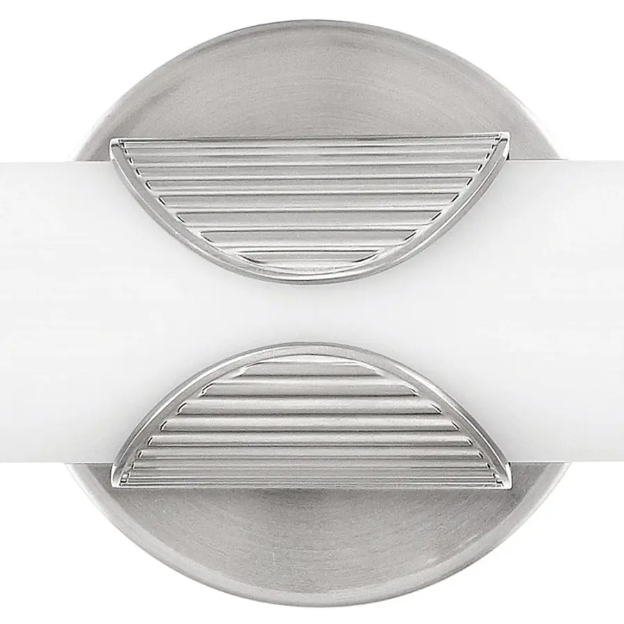Femi LED Vanity Light in Brushed Nickel - Image 8