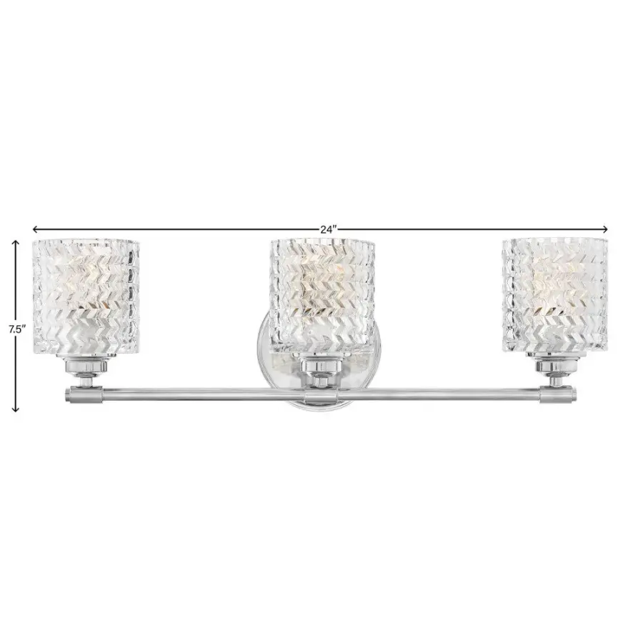 Medium Three Light Vanity - Image 5