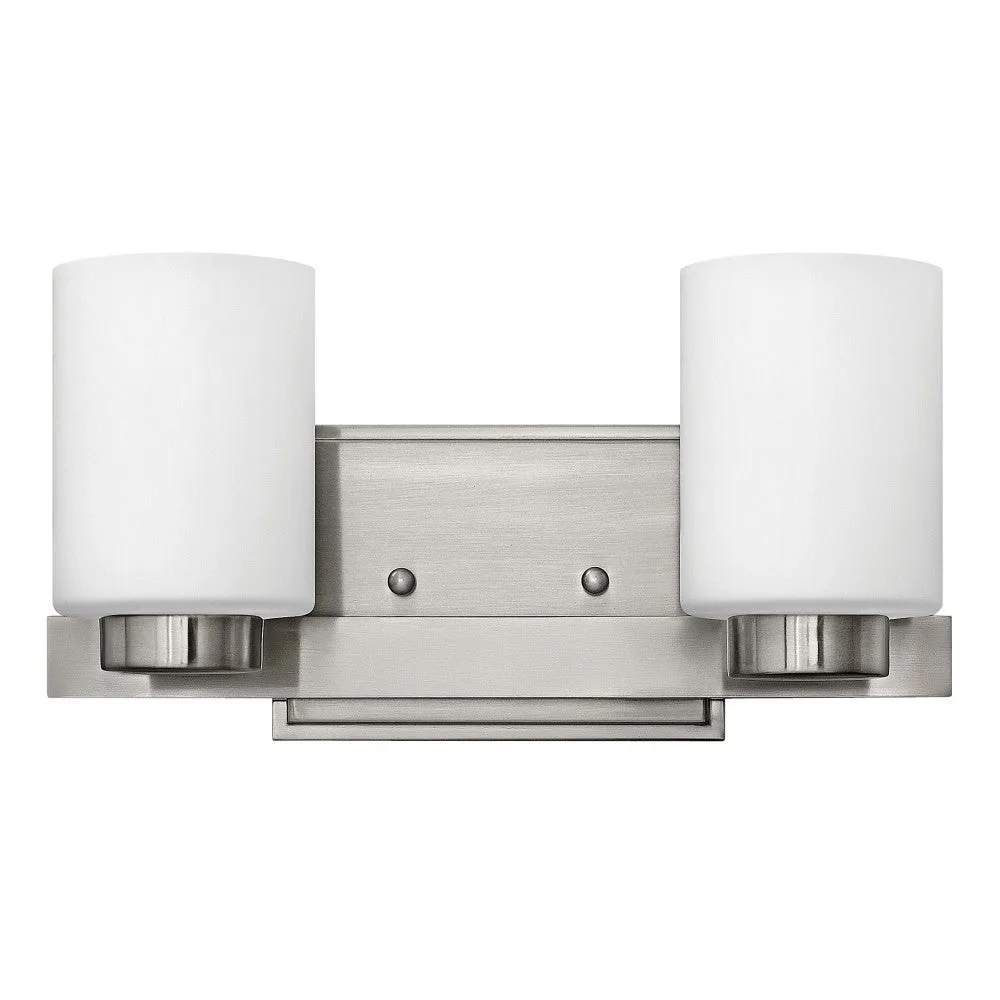 Miley 2-Light LED Vanity in Brushed Nickel