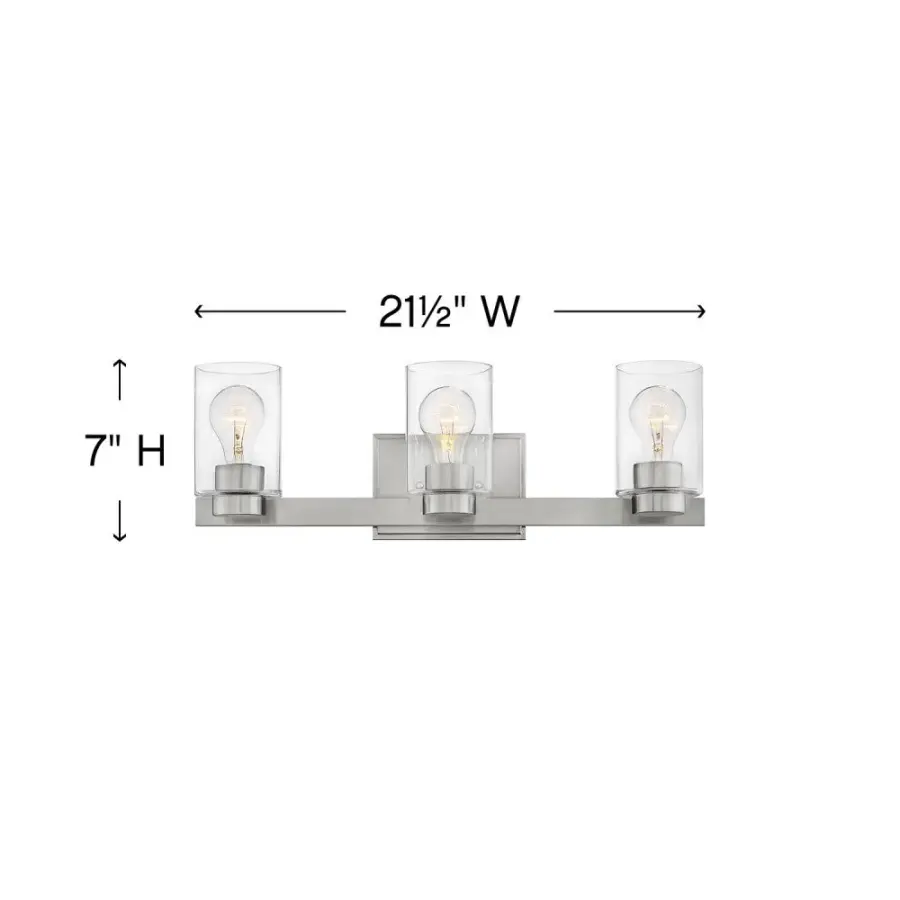 Medium Three Light Vanity - Image 2