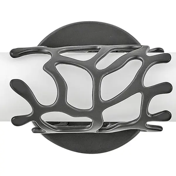 Projecting a sense of maritime wonder, Lyra embraces modern technology without sacrificing its timeless coastal allure. An eye-catching die-cast coral bracelet centers the design and wraps etched opal glass. The transitional silhouette can be mounted horizontally or vertically with an unseen Invismount system that showcases the clean, elegant look. Offered in a variety of finishes, Lyra is sure to embellish any space. - alternate view