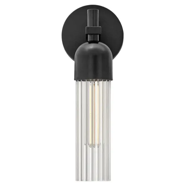 Soren LED Wall Sconce in Black - Image 7