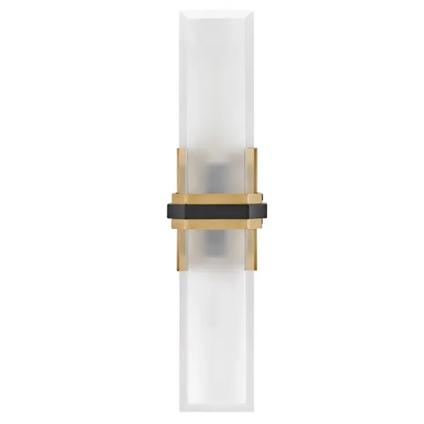 Kipton LED Wall Sconce in Heritage Brass - Image 8