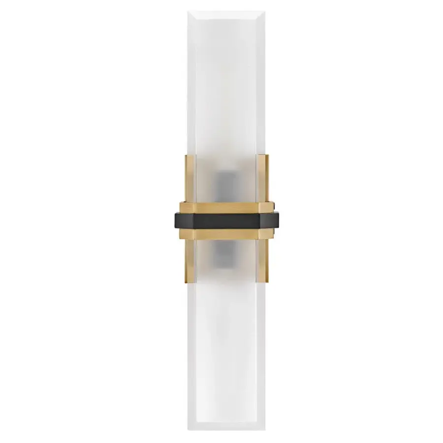 Kipton LED Wall Sconce in Heritage Brass - Image 8