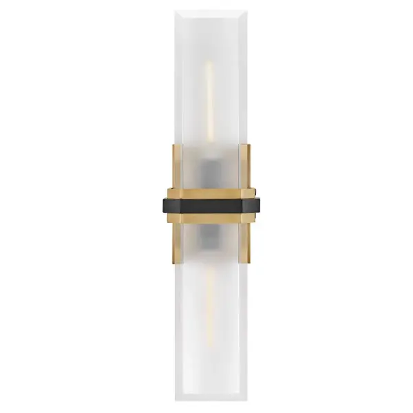 Kipton LED Wall Sconce in Heritage Brass - Image 9