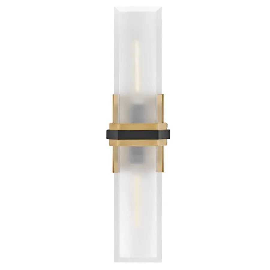 Kipton LED Wall Sconce in Heritage Brass - Image 9
