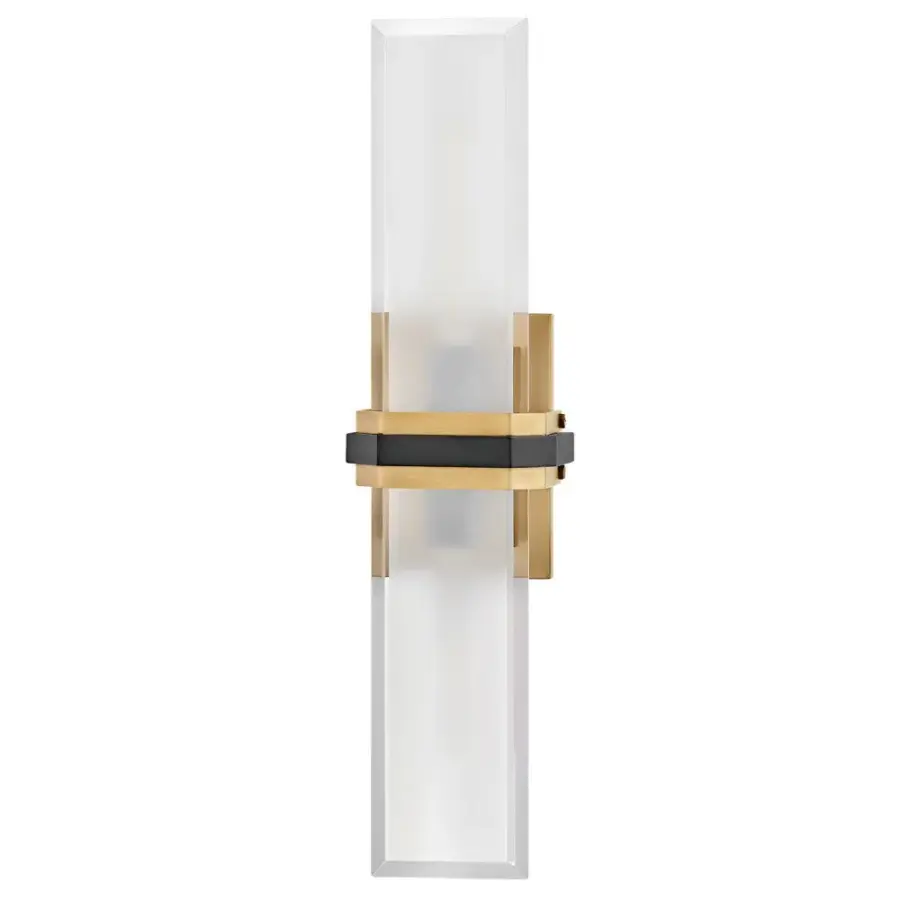 Kipton LED Wall Sconce in Heritage Brass - Image 10