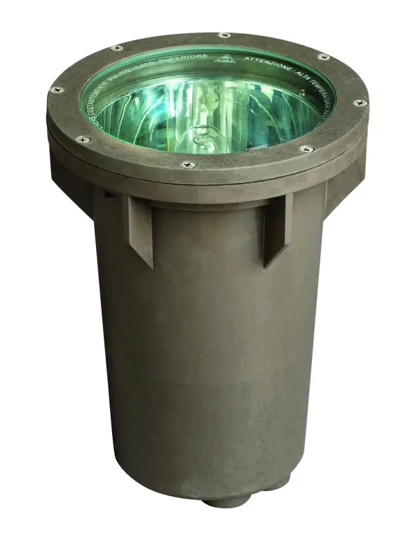LED Well Light in Bronze
