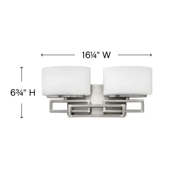 Lanza features contemporary styling with geometric patterns that are emphasized in Antique Nickel, Brushed Bronze and Buckeye Bronze finishes. The elongated oval, etched opal glass reinforces its sleek design. - alternate view