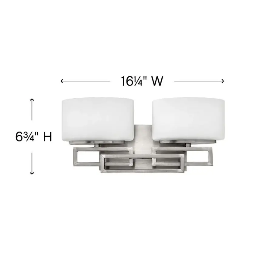 Small Two Light Vanity - Image 2