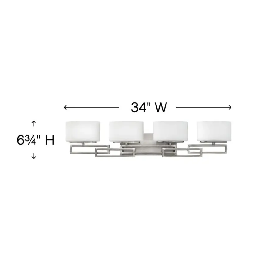 Large Four Light Vanity - Image 2