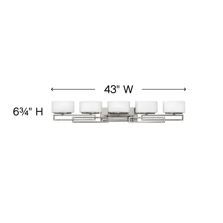 Extra Large Five Light Vanity - Image 3