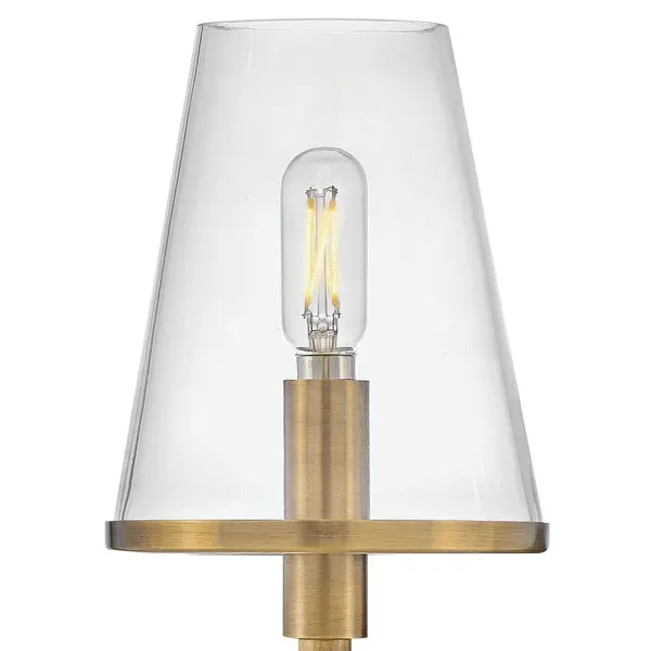 Marten 2-Light LED Vanity in Heritage Brass - Image 4