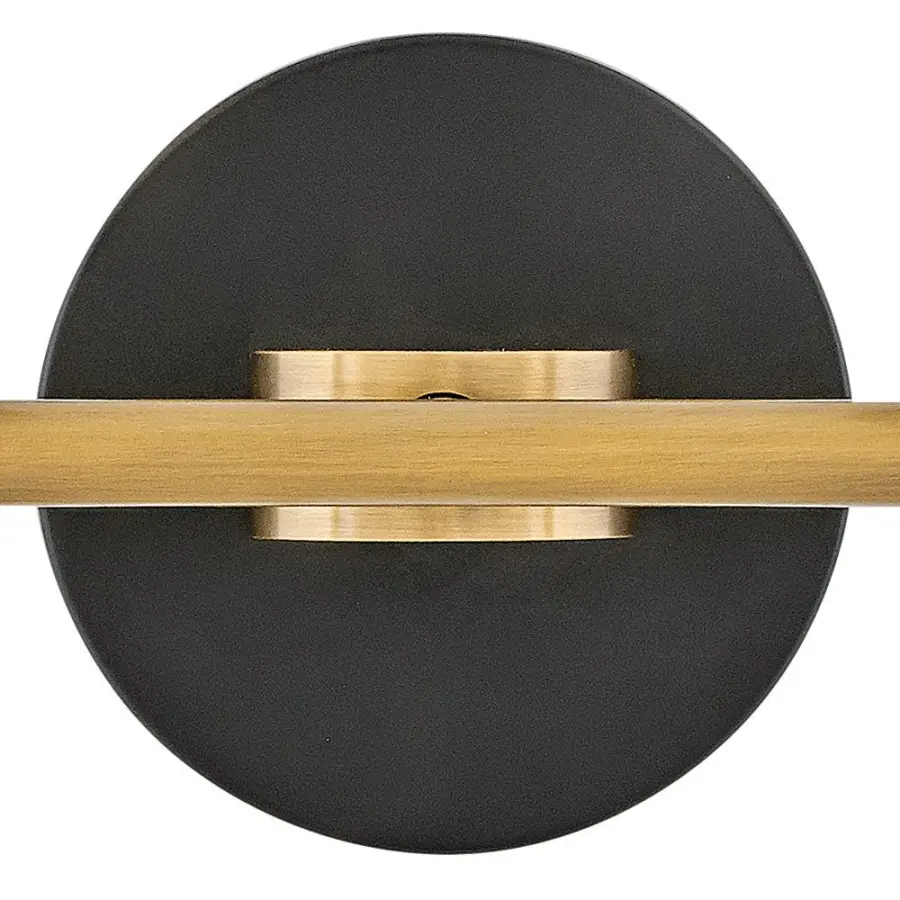 Marten 2-Light LED Vanity in Heritage Brass - Image 5