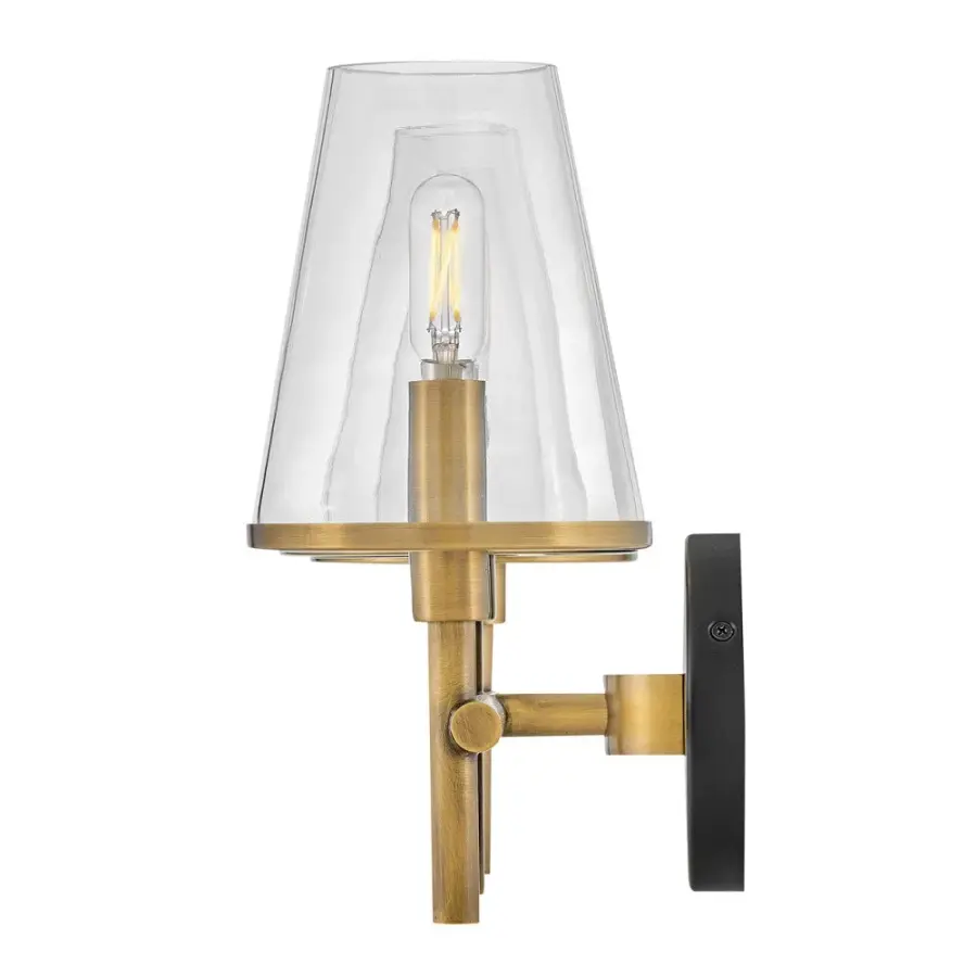 Marten 3-Light LED Vanity in Heritage Brass - Image 7