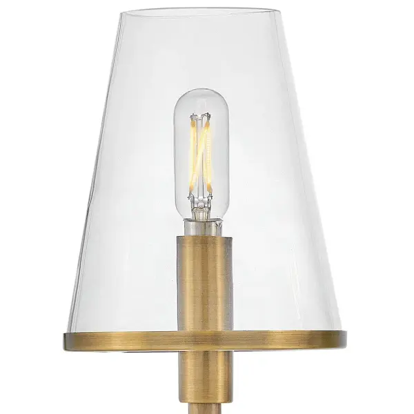 Marten 3-Light LED Vanity in Heritage Brass - Image 9