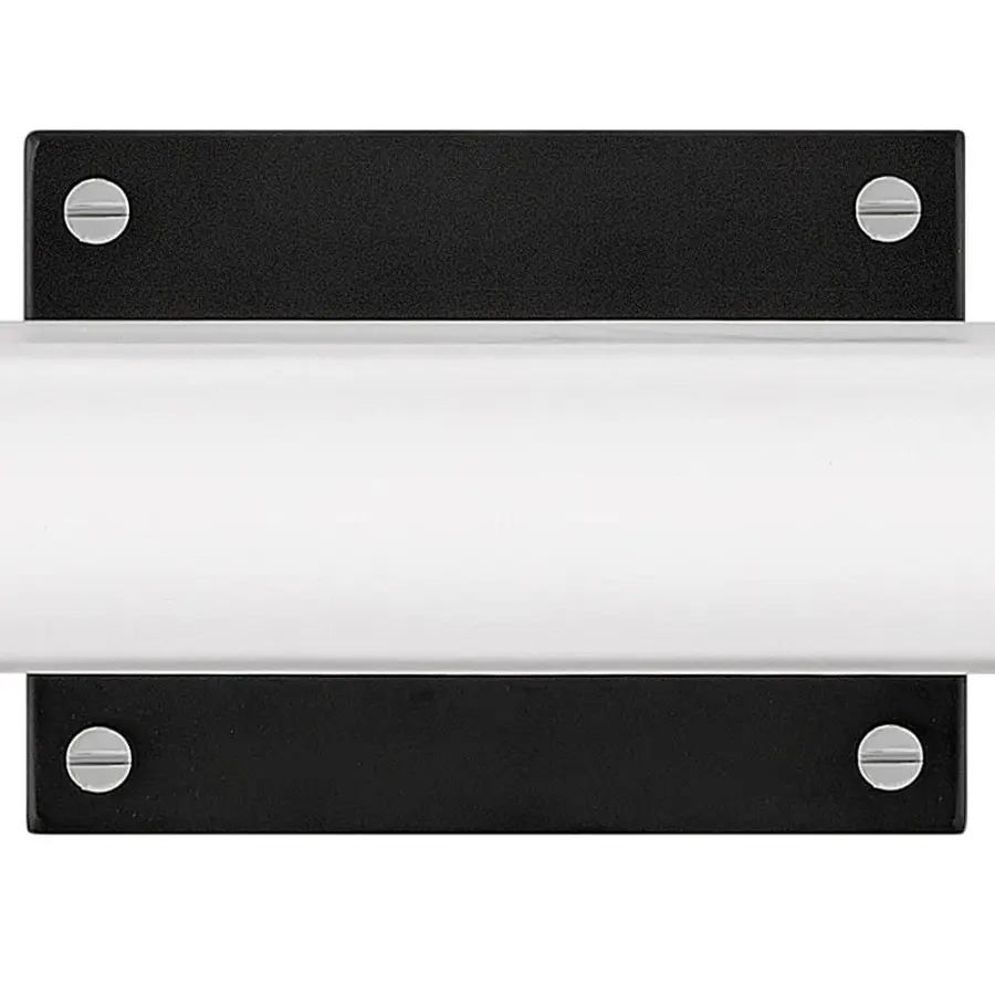 Rollins LED Vanity Light in Black with Chrome - Image 6