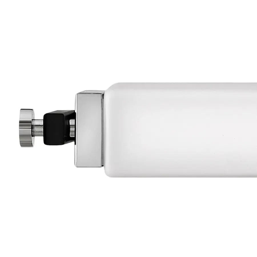 Rollins LED Vanity Light in Black with Chrome - Image 7