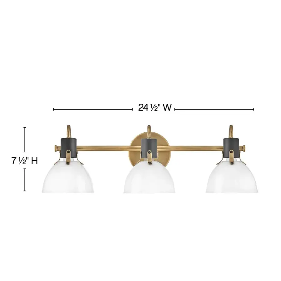Medium Three Light Vanity - Image 2