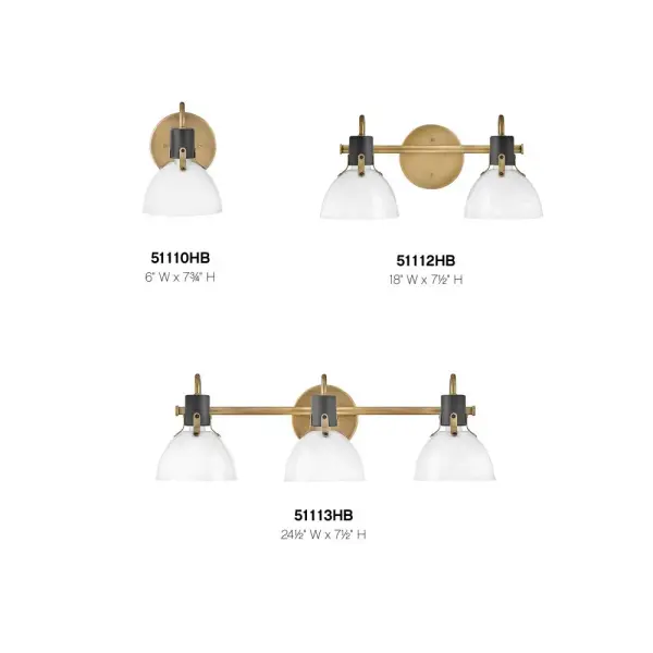 Medium Three Light Vanity - Image 7