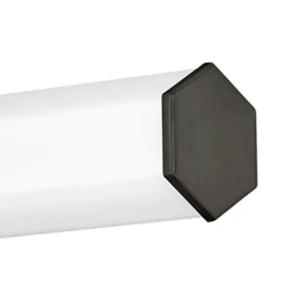 Facet LED Vanity Light in Black Oxide - Image 6