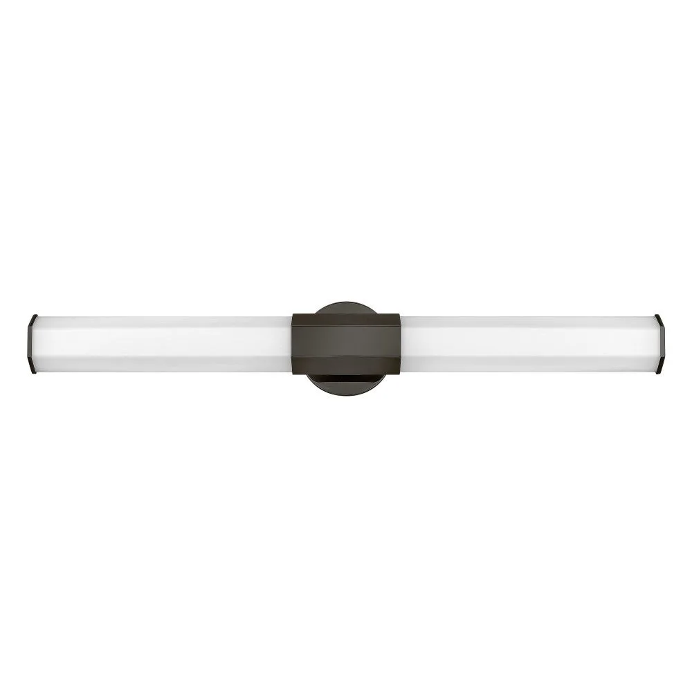 Facet LED Vanity Light in Black Oxide