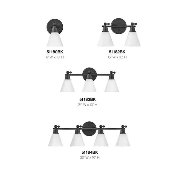 Medium Adjustable Single Light Vanity - Image 3