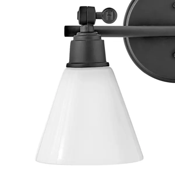Small Adjustable Two Light Vanity - Image 4