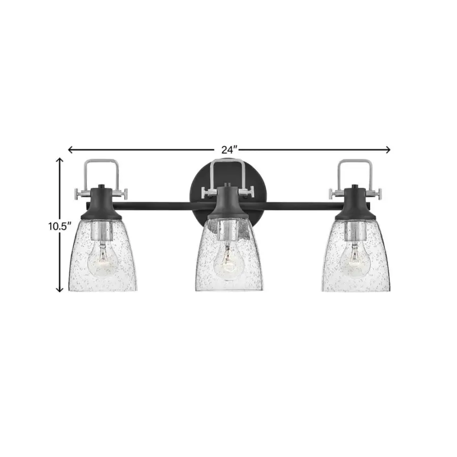 Medium Three Light Vanity - Image 7