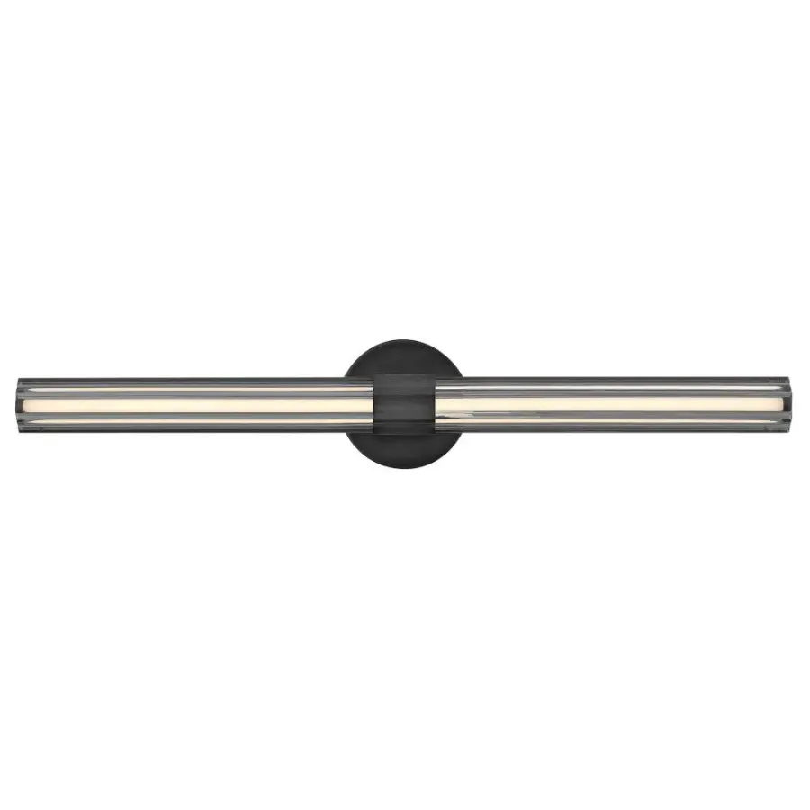 Georgette LED Vanity Light in Black - Image 1