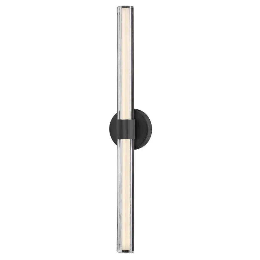 Georgette LED Vanity Light in Black - Image 3