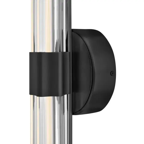 Georgette LED Vanity Light in Black - Image 6
