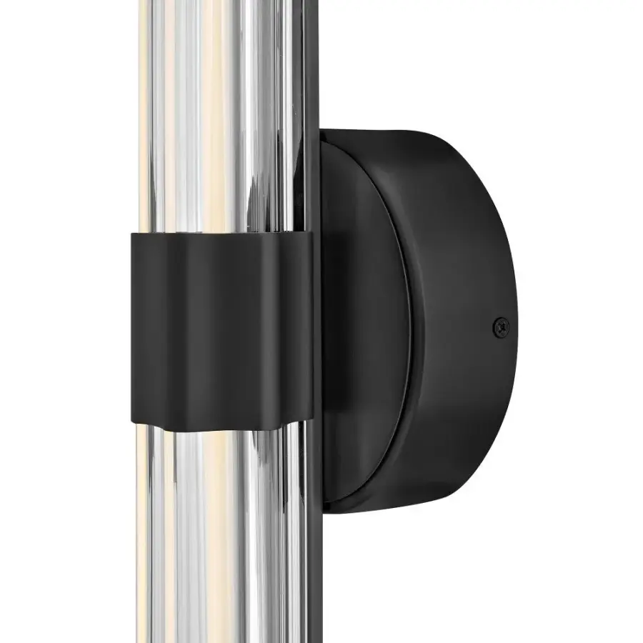 Georgette LED Vanity Light in Black - Image 6